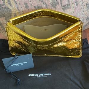 COPY - Jerome Dreyfuss golden clutch.